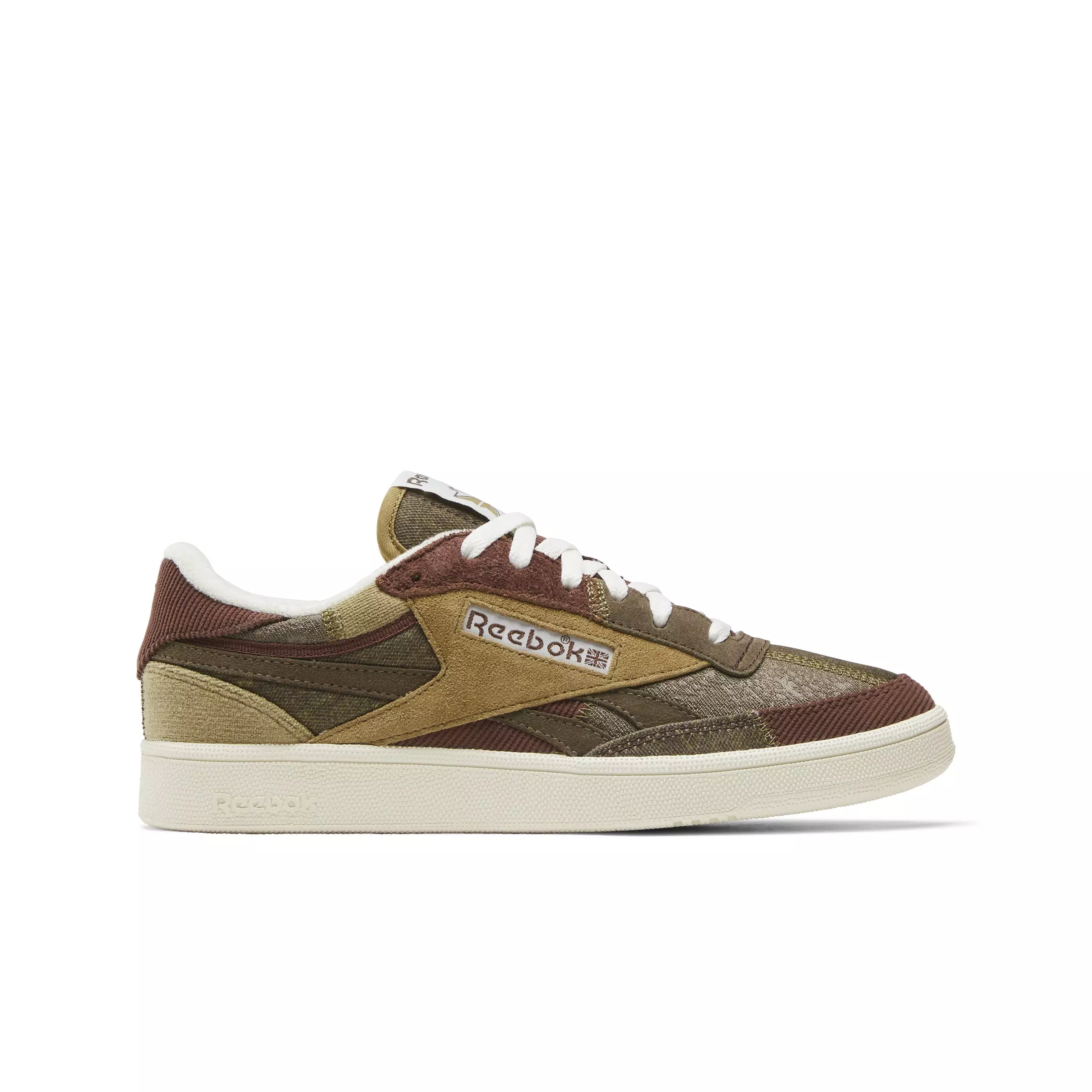 Reebok Club C Revenge Vintage "Brown/Light Brown/Olive" Men's Shoe - BROWN/LT BROWN/OLIVE