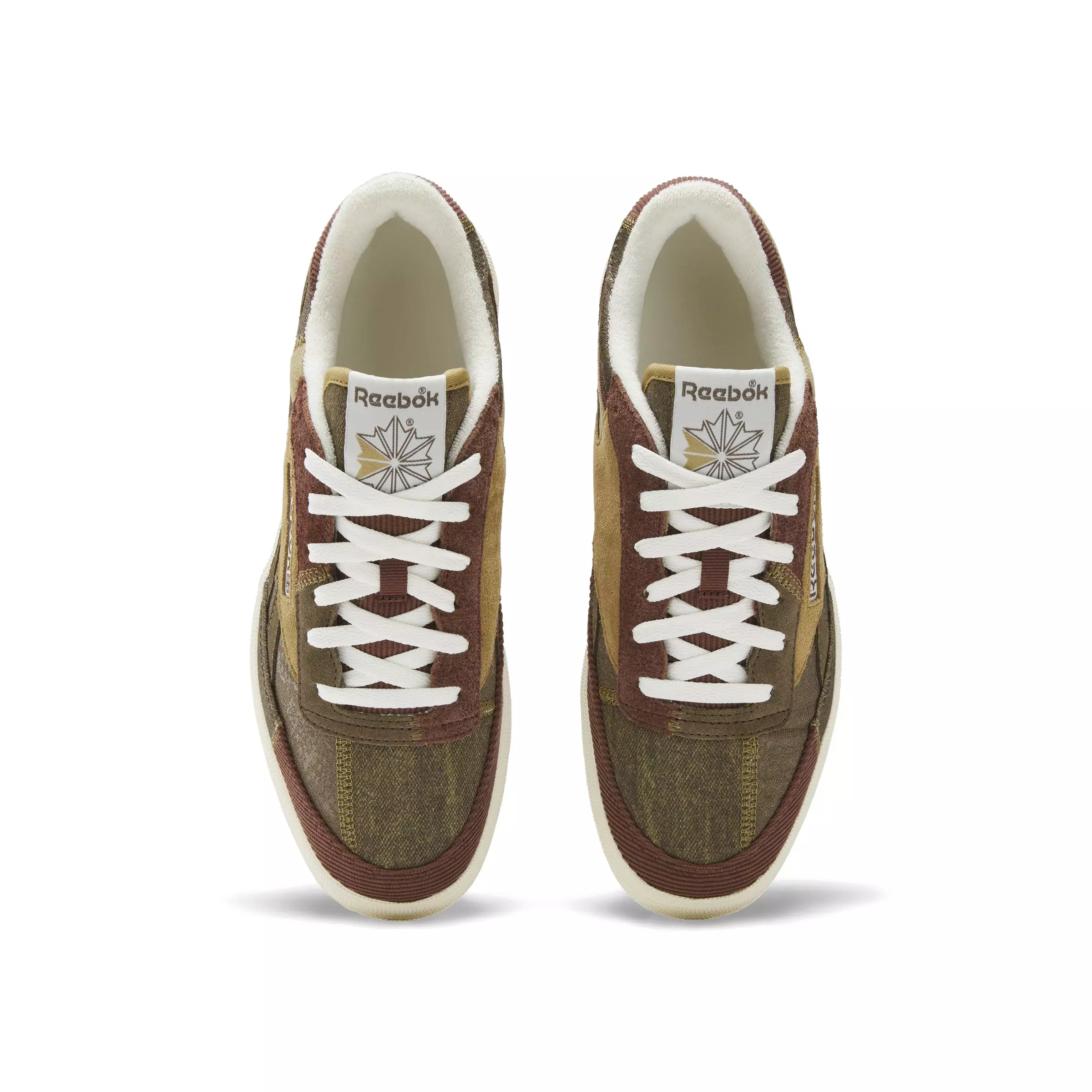 Reebok Club C Revenge Vintage "Brown/Light Brown/Olive" Men's Shoe - BROWN/LT BROWN/OLIVE