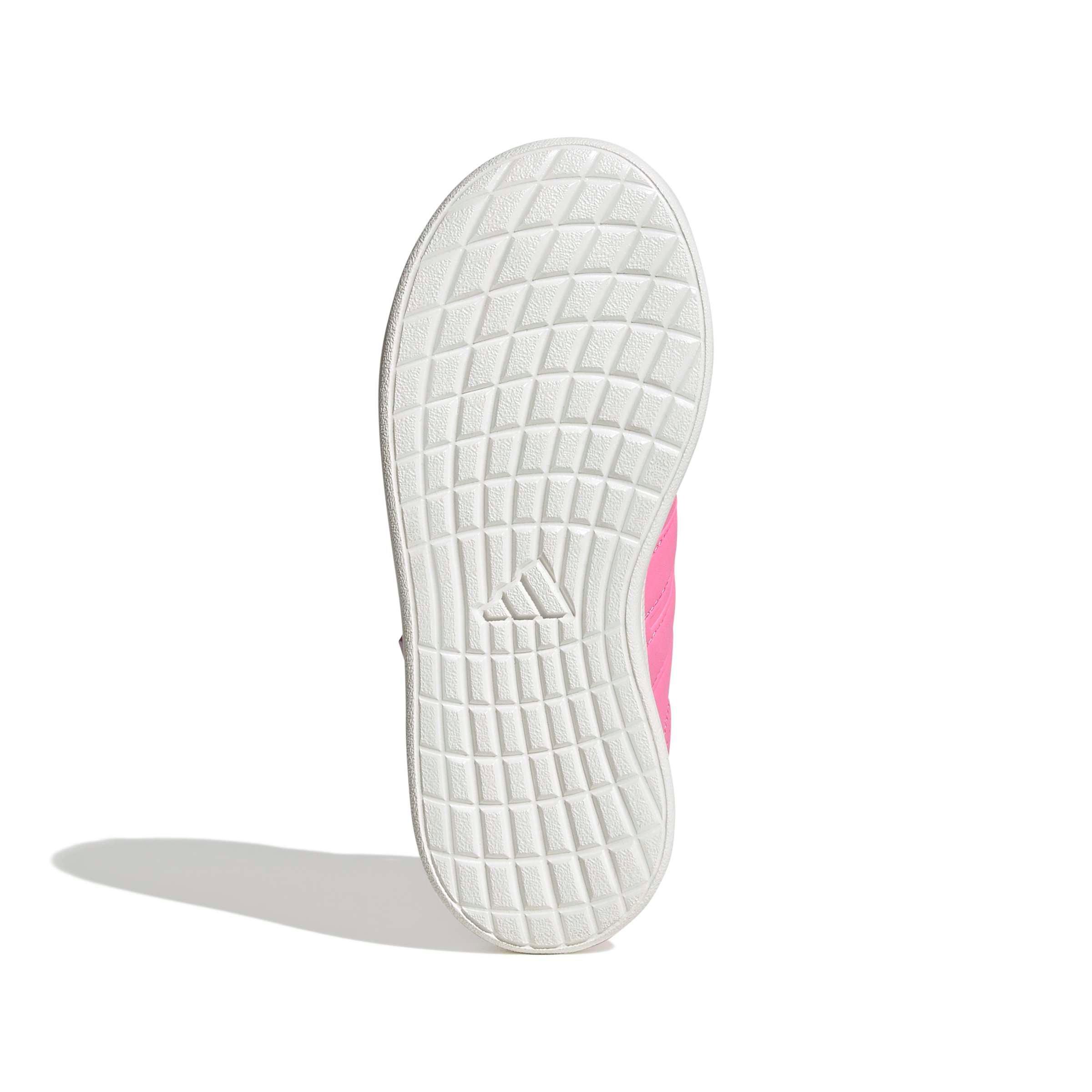 adidas Minecraft Lightorama Court "Bliss Pink/Pulse Magenta/Ice Lavender" Preschool Girls' Shoe - PINK/MAGENTA/LAVENDER