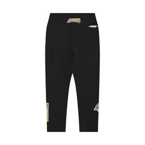 Pro Standard NBA Los Angeles Lakers​ Classic Big Girls'​ Rib Fleece Sweatpants -Black