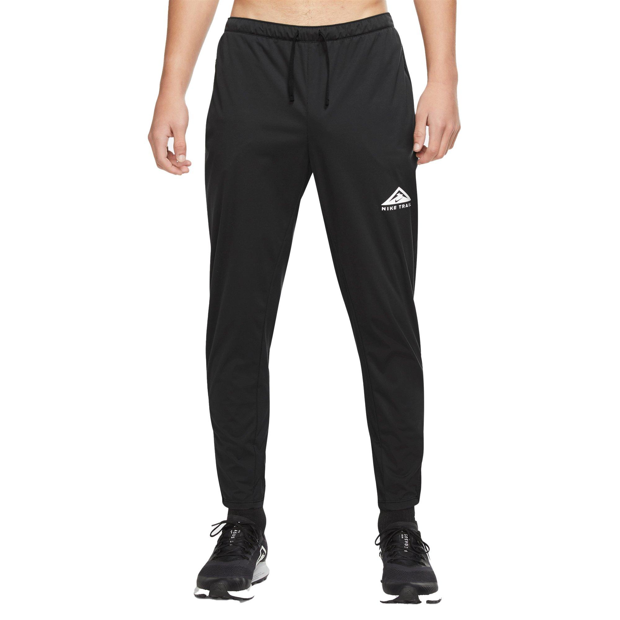 Nike Men's Dri-FIT Phenom Elite Knit Trail Running Pants - BLACK Thumbnail View 1