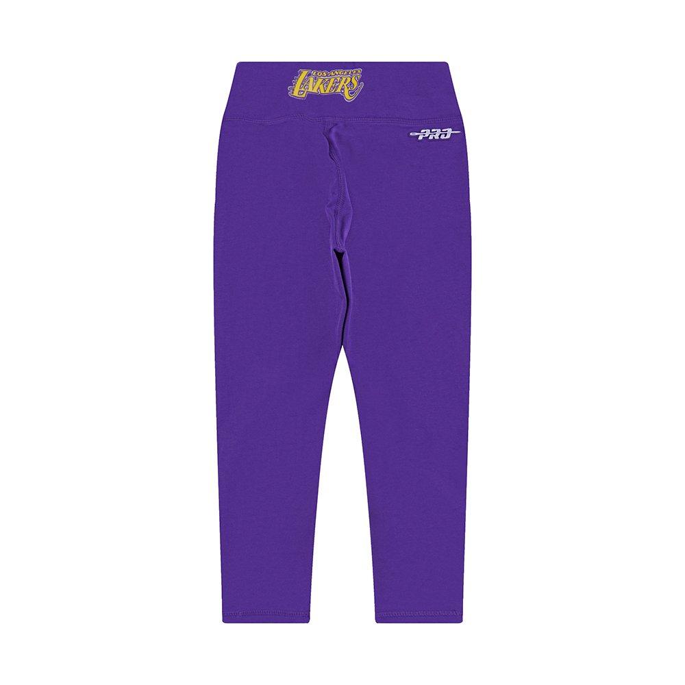 Pro Standard NBA Los Angeles Lakers​ Classic Little Girls'​ Rib Fleece Sweatpants - Purple - PURPLE Thumbnail View 2