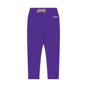 Pro Standard NBA Los Angeles Lakers​ Classic Big Girls'​ Rib Fleece Sweatpants -Purple