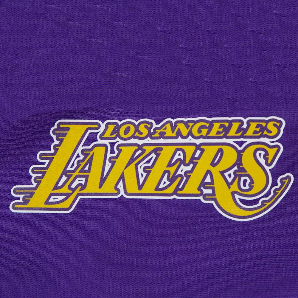 Pro Standard NBA Los Angeles Lakers​ Classic Little Girls'​ Rib Fleece Sweatpants -Purple - PURPLE