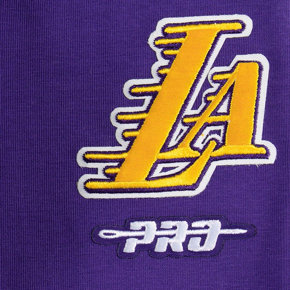 Pro Standard NBA Los Angeles Lakers​ Classic Big Girls'​ Rib Fleece Sweatpants -Purple - PURPLE Thumbnail View 4