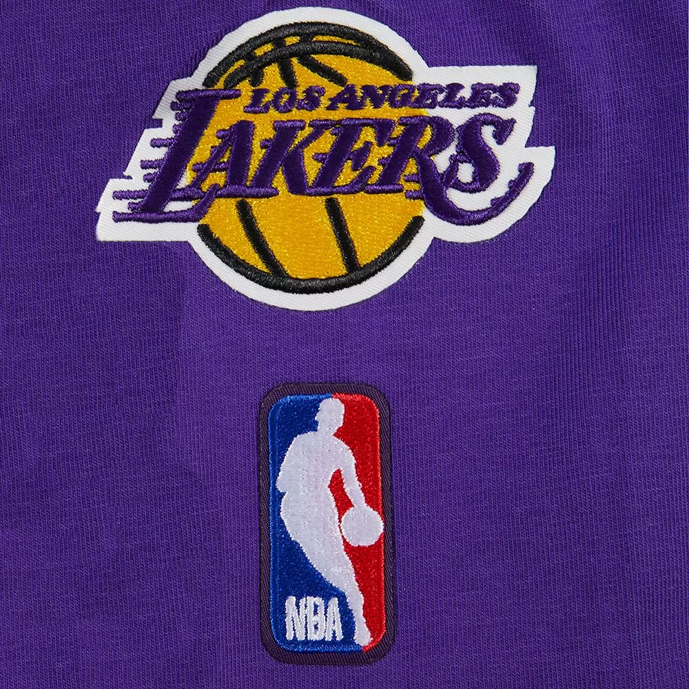 Pro Standard NBA Los Angeles Lakers​ Classic Little Girls'​ Rib Fleece Sweatpants - Purple - PURPLE