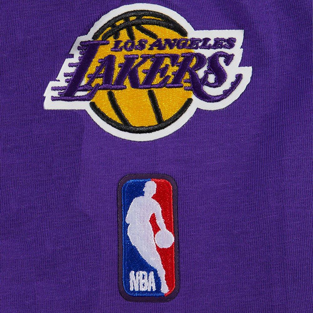 Pro Standard NBA Los Angeles Lakers​ Classic Little Girls'​ Rib Fleece Sweatpants -Purple - PURPLE Thumbnail View 5
