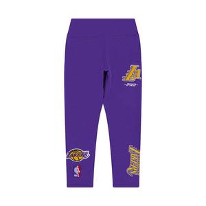 Pro Standard NBA Los Angeles Lakers​ Classic Big Girls'​ Rib Fleece Sweatpants -Purple