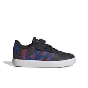 adidas Marvel Spider-Man VL Court 3.0 "Core Black/Team Royal Blue/Violet" Preschool Boys' Shoe - BLACK/ROYAL/VIOLET