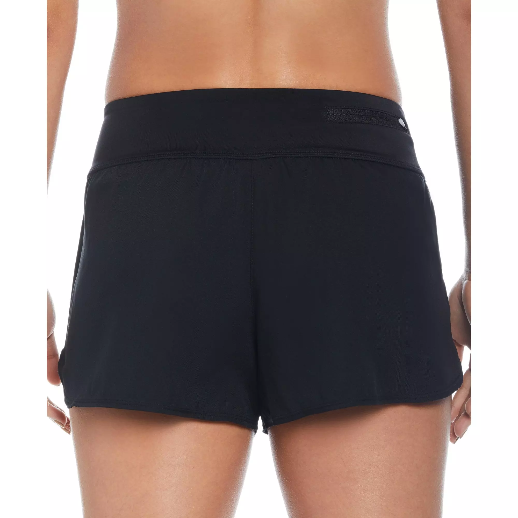 Nike Women's Solid Element Swimming Boardshorts - BLACK