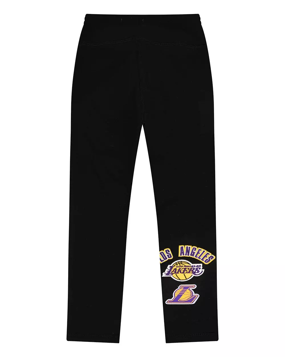 Pro Standard Little Girls' NBA Los Angeles Lakers Retro Classic Leggings -Black - BLACK
