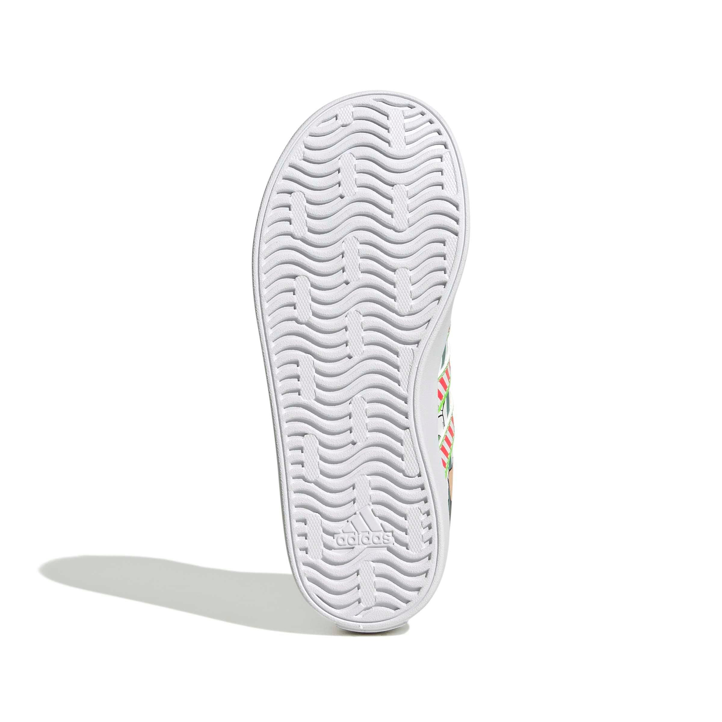 adidas Pixar Toy Story VL Court 3.0 "Ftwr White/Ftwr White/Core Black" Preschool Boys' Shoe - WHITE/WHITE/BLACK