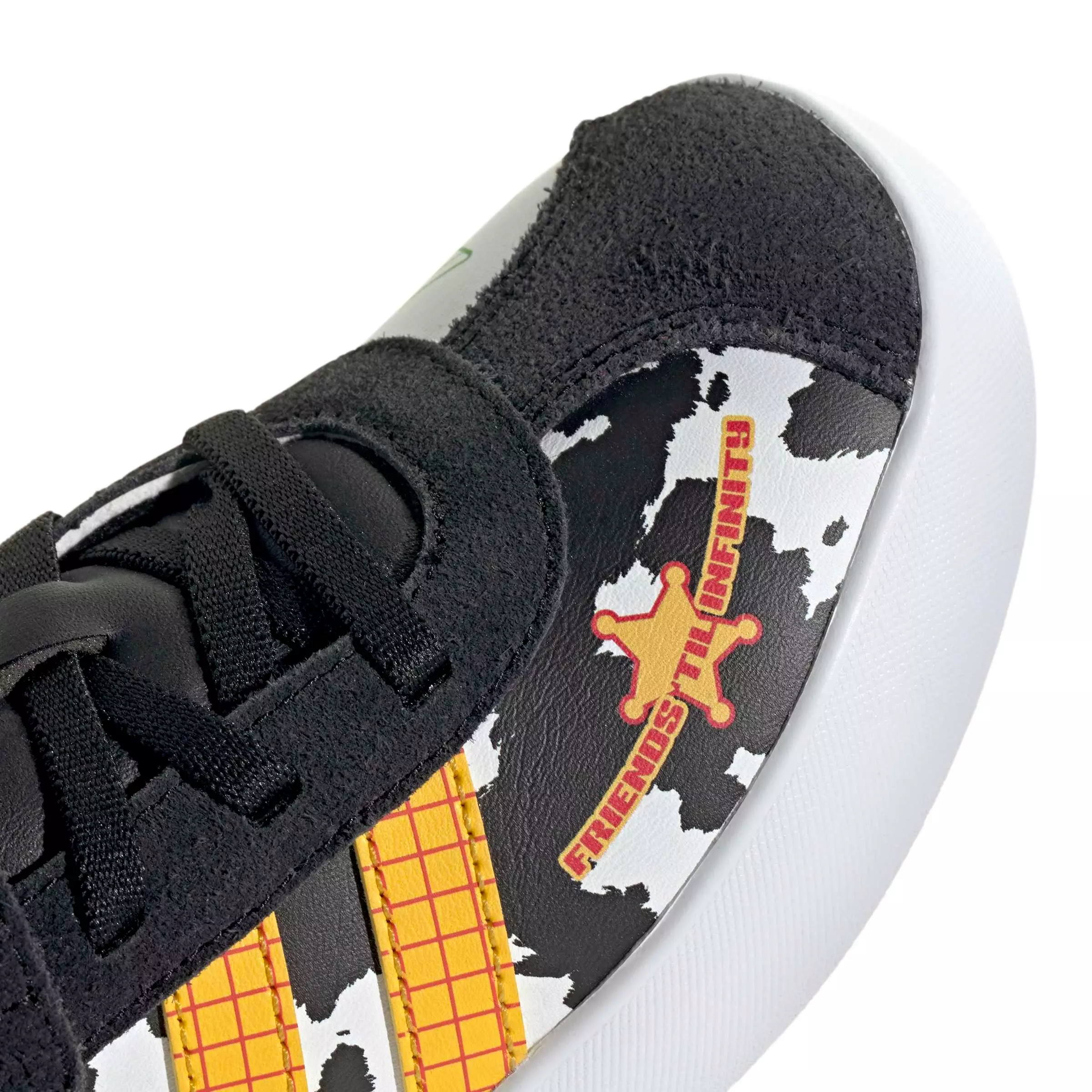 adidas Pixar Toy Story VL Court 3.0 "Ftwr White/Ftwr White/Core Black" Preschool Boys' Shoe - WHITE/WHITE/BLACK