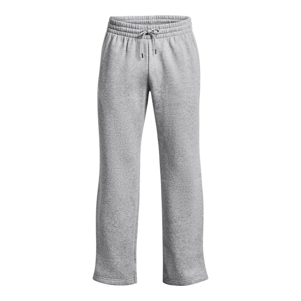 Under Armour Men's Essential Fleece Pants - GREY/WHITE Thumbnail View 5
