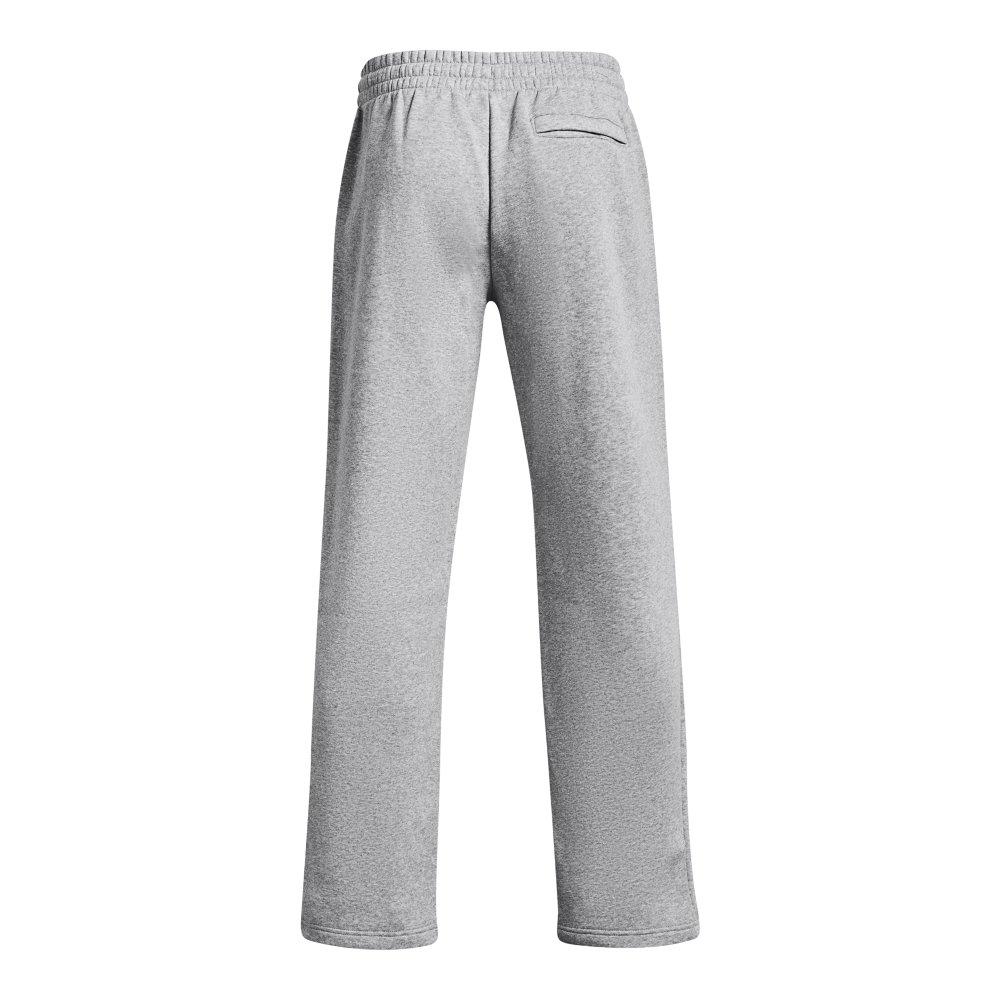Under Armour Men's Essential Fleece Pants - GREY/WHITE Thumbnail View 6