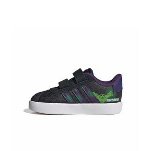 adidas Marvel Spider-Man VL Court 3.0 "Core Black/Team Royal Blue/Violet" Infant Boys' Shoe - BLACK/ROYAL/VIOLET