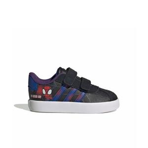 adidas Marvel Spider-Man VL Court 3.0 "Core Black/Team Royal Blue/Violet" Infant Boys' Shoe - BLACK/ROYAL/VIOLET