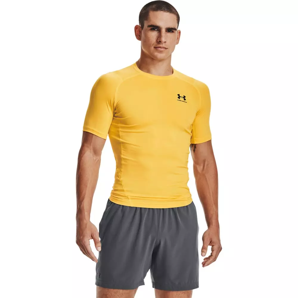 Under Armour Men's HeatGear Armour Compression Shorts - Grey - Hibbett