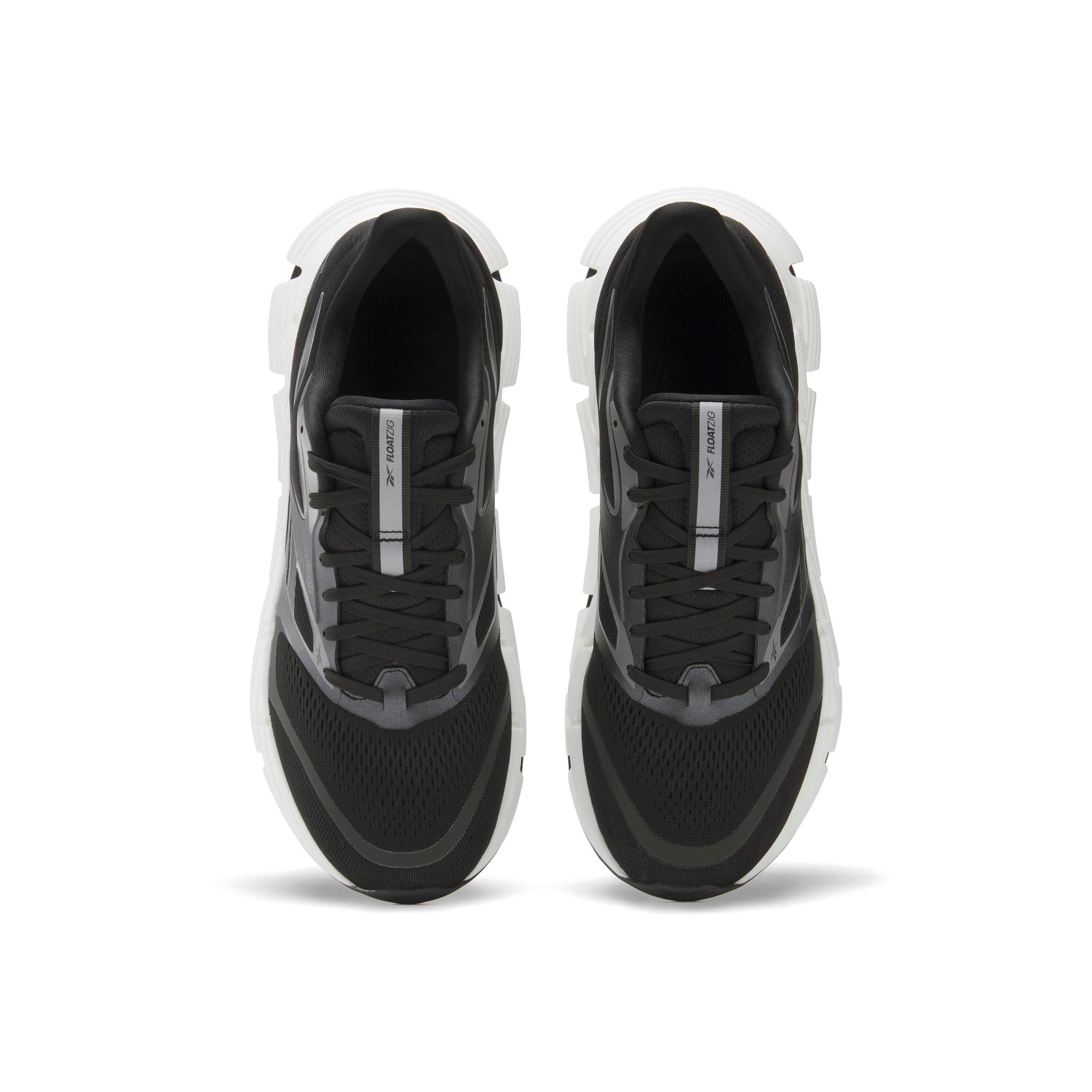 Reebok FloatZig 2 "Black/White" Men's Running Shoe - BLACK/WHITE Thumbnail View 4