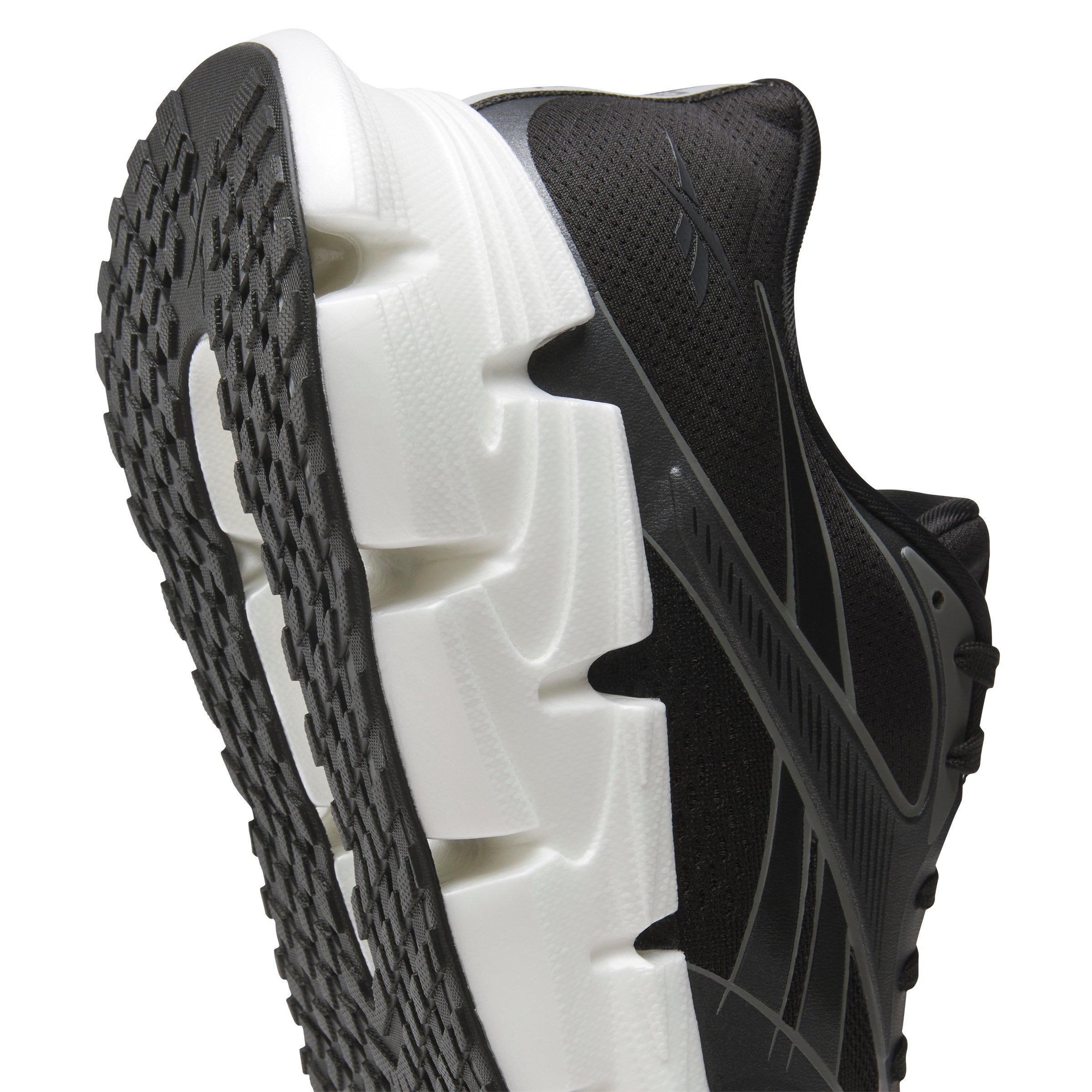 Reebok FloatZig 2 "Black/White" Men's Running Shoe - BLACK/WHITE Thumbnail View 7