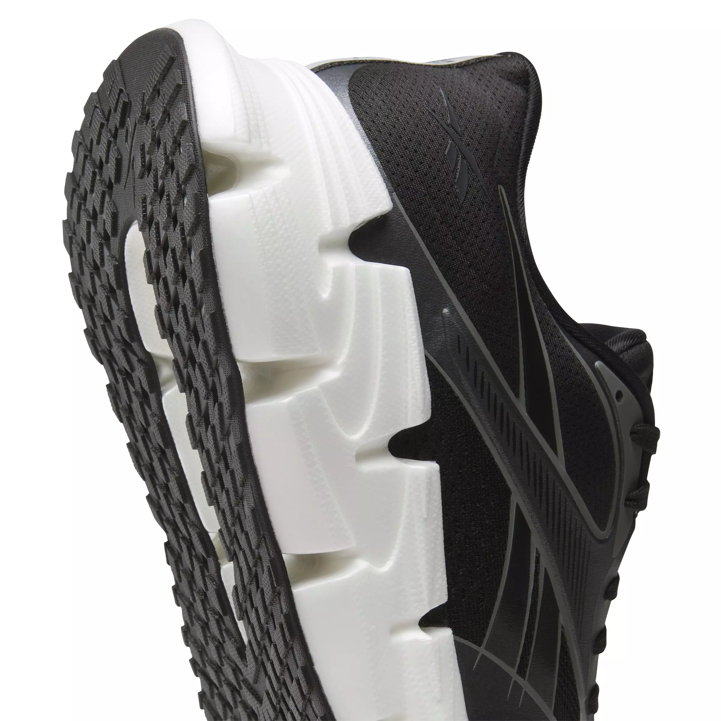 Reebok FloatZig 2 "Black/White" Men's Running Shoe - BLACK/WHITE
