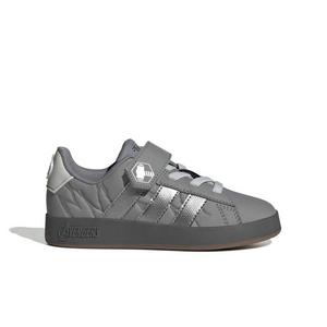 adidas Marvel Avengers Grand Court "Grey Three/Silver Metallic/Grey One" Preschool Boys' Shoe - GREY/SILVER/GREY