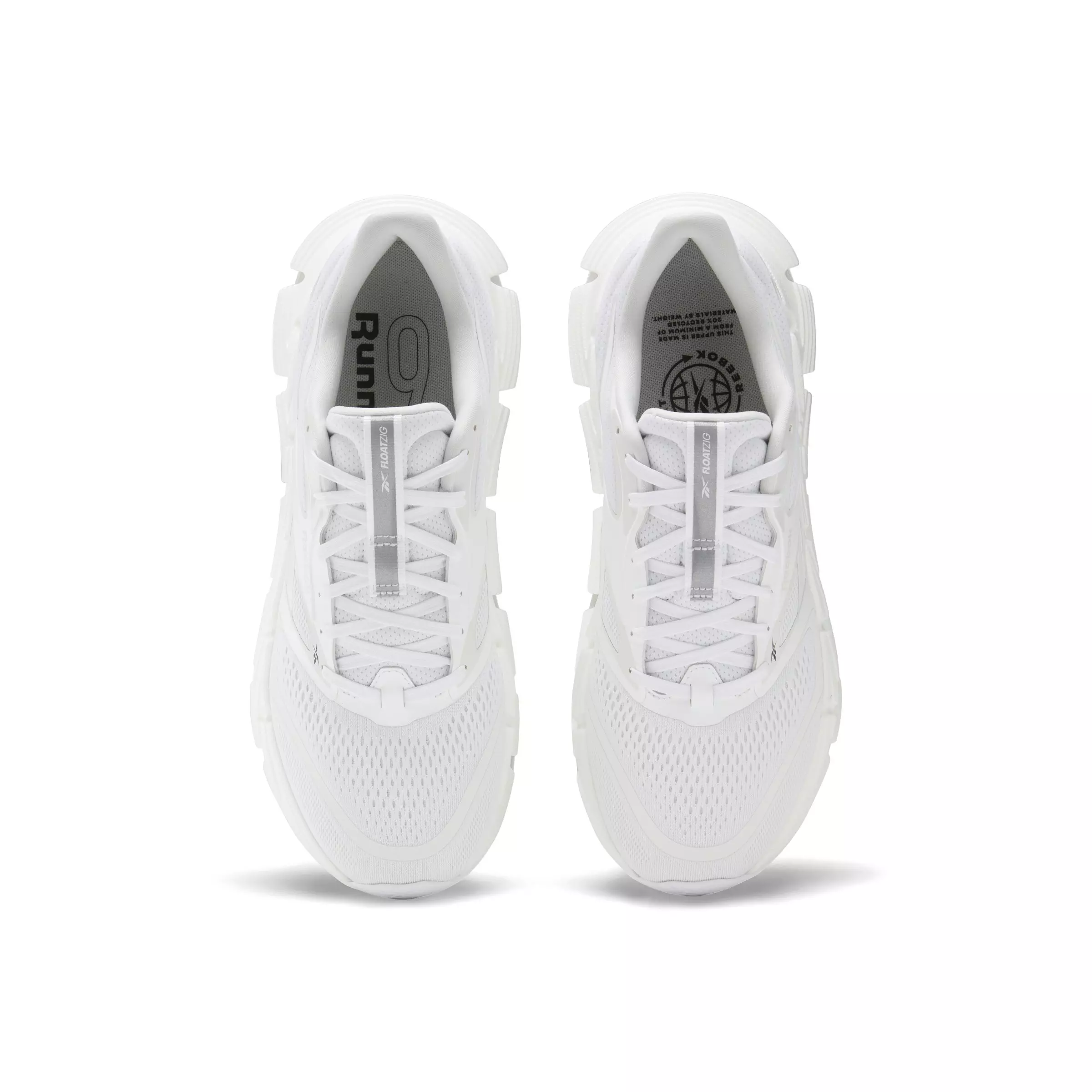 Reebok FloatZig 2 "White/White/White" Men's Running Shoe - WHITE/WHITE/WHITE