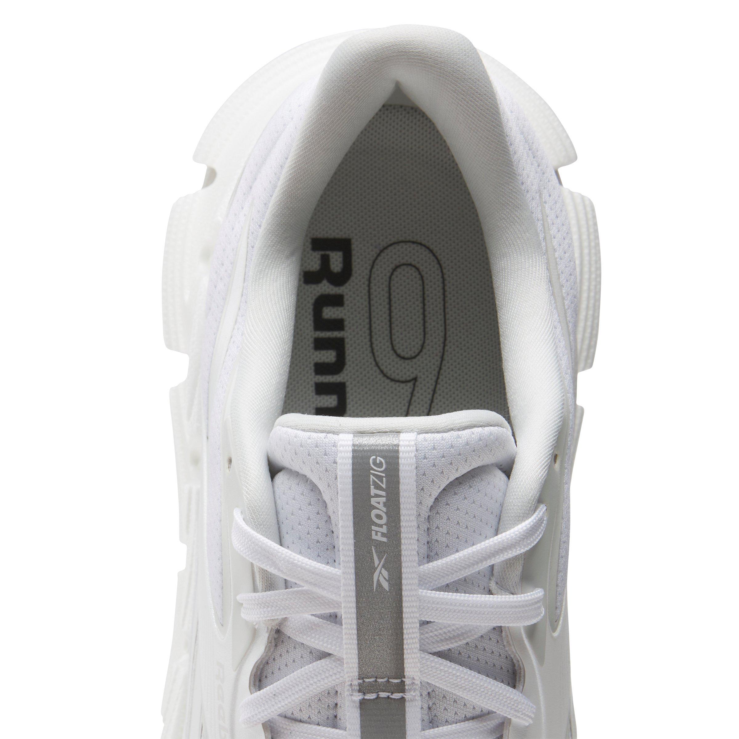 Reebok FloatZig 2 "White/White/White" Men's Running Shoe - WHITE/WHITE/WHITE Thumbnail View 6