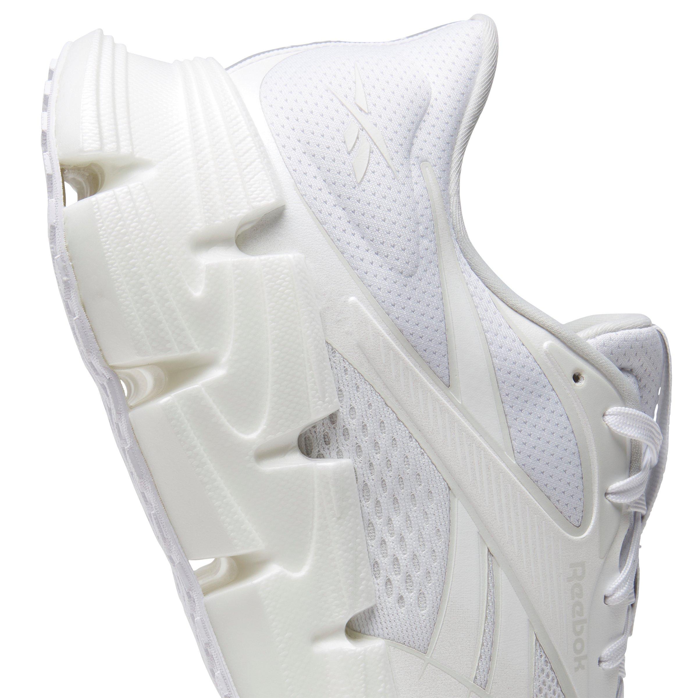 Reebok FloatZig 2 "White/White/White" Men's Running Shoe - WHITE/WHITE/WHITE Thumbnail View 7