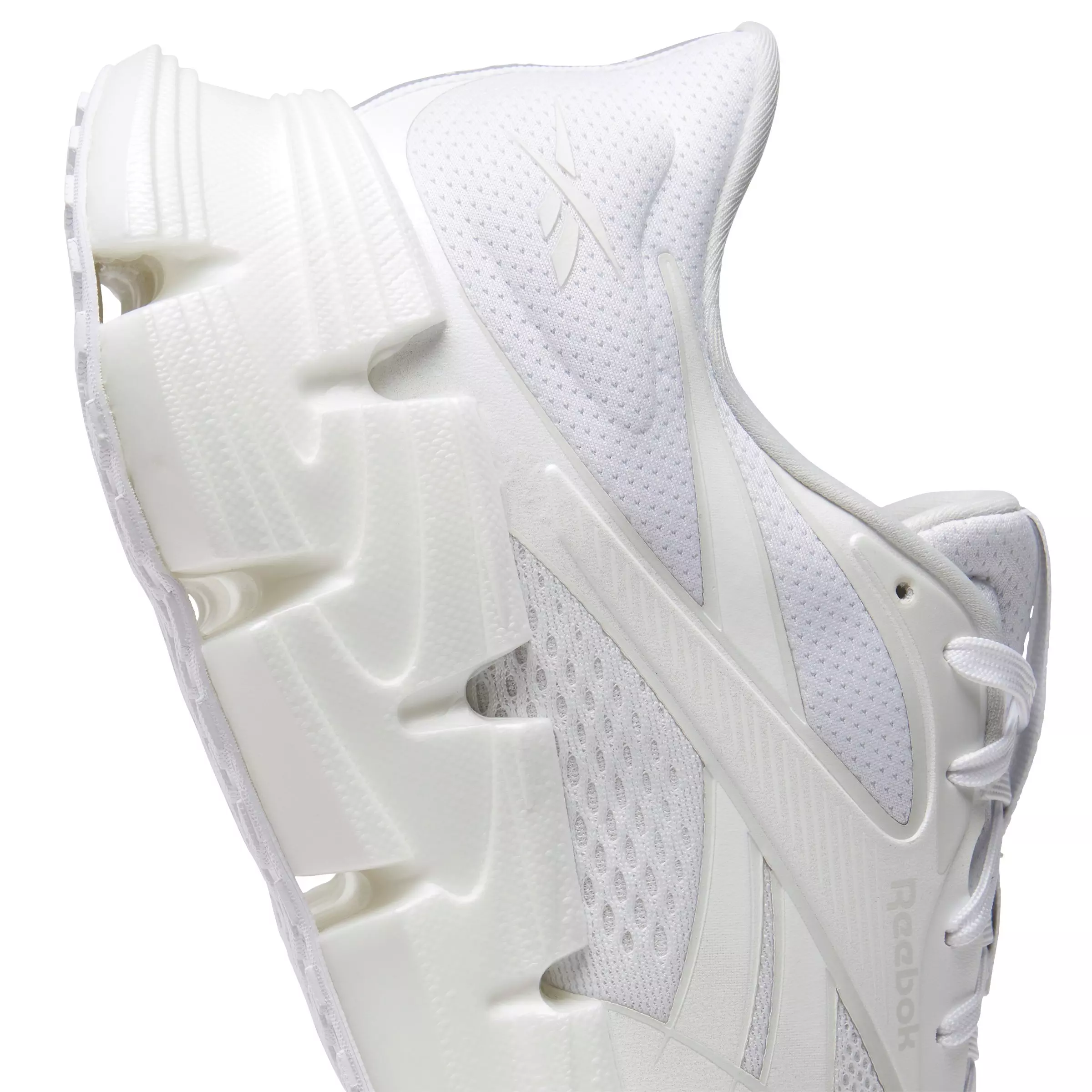 Reebok FloatZig 2 "White/White/White" Men's Running Shoe - WHITE/WHITE/WHITE