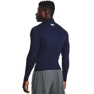 Under Armour Men's HeatGear Mock Neck Long Sleeve Compression Shirt