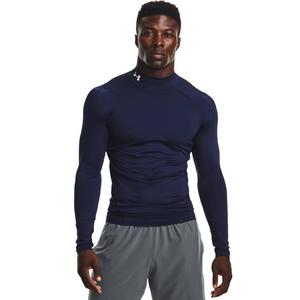 Under Armour Men's HeatGear Mock Neck Long Sleeve Compression Shirt