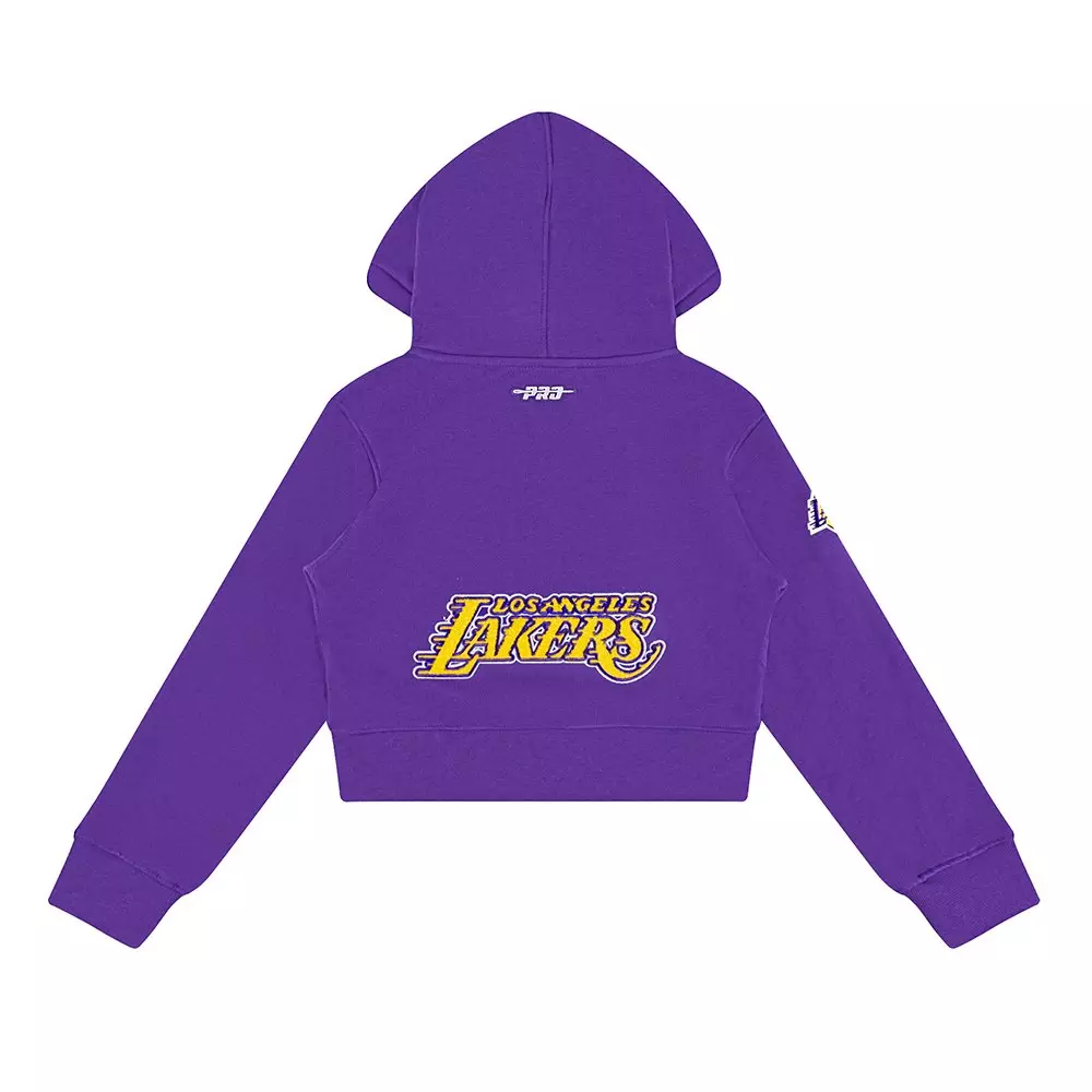 Pro Standard Little Girls'​ NBA Los Angeles Lakers​ Classic Logo Jacket - Purple - PURPLE