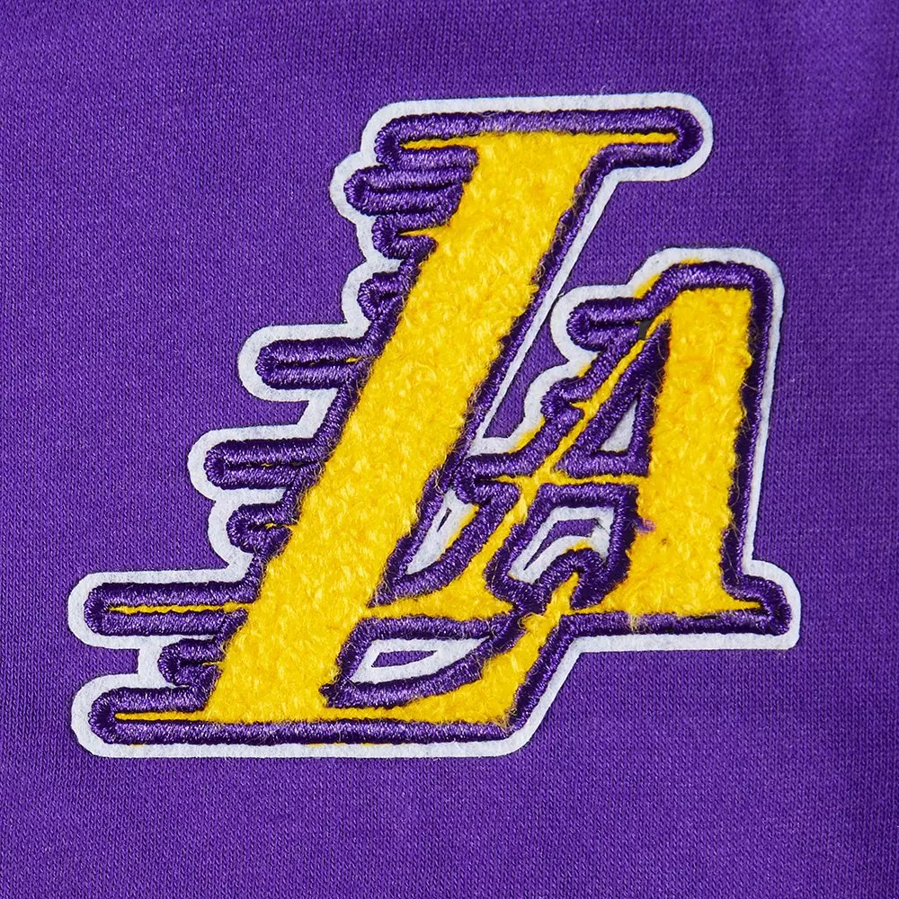 Pro Standard Little Girls'​ NBA Los Angeles Lakers​ Classic Logo Jacket -Purple - PURPLE