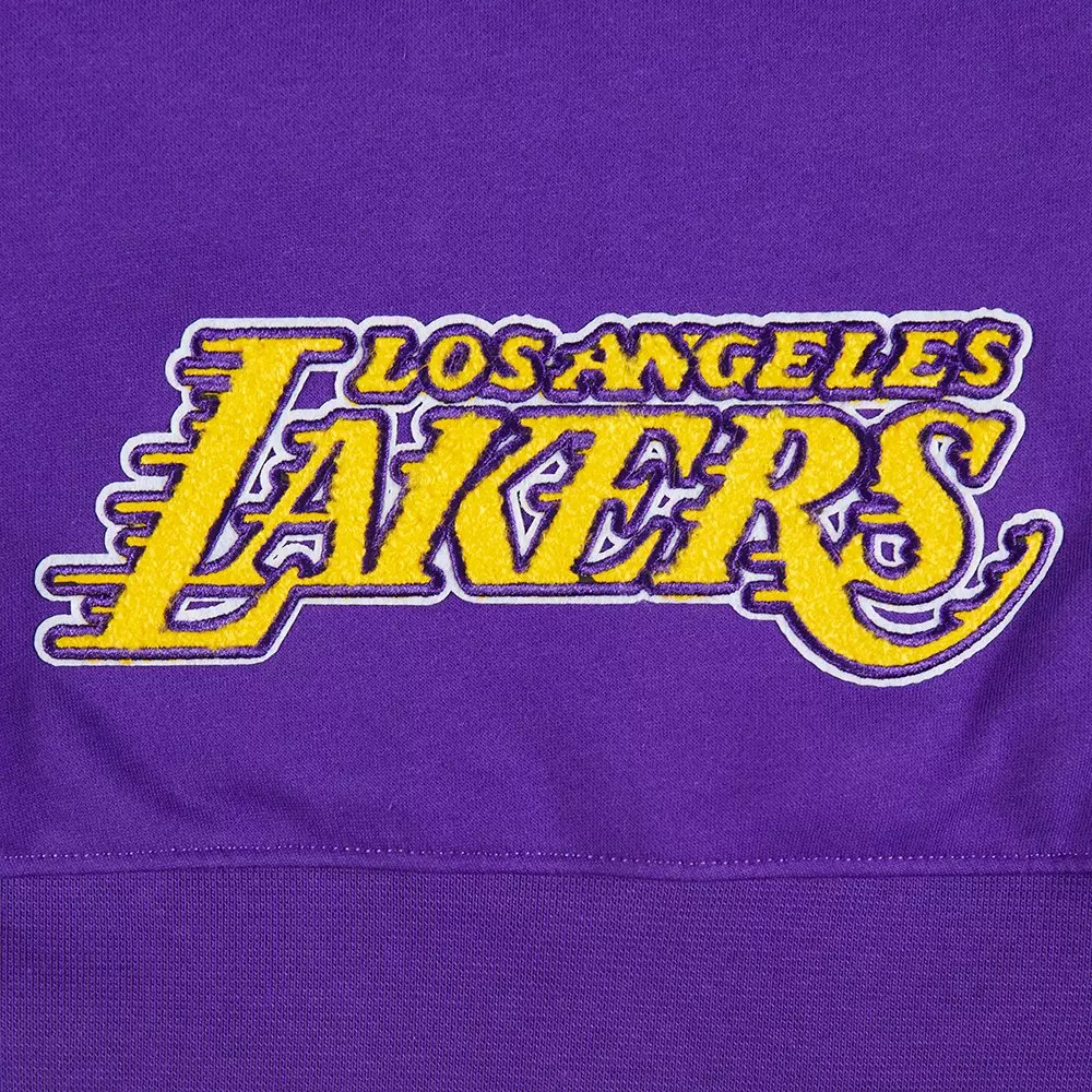 Pro Standard Little Girls'​ NBA Los Angeles Lakers​ Classic Logo Jacket - Purple - PURPLE