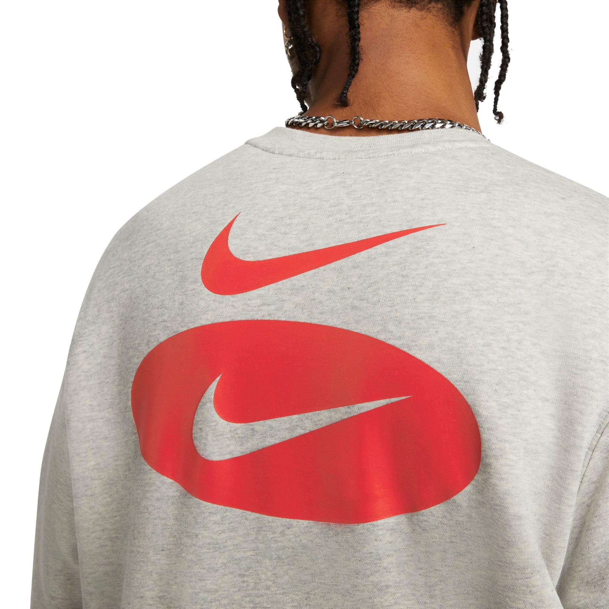 Nike big swoosh online crew sweat