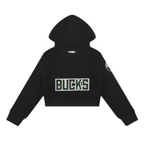 Pro Standard Little Girls'​ NBA Milwaukee Bucks Classic Logo Jacket -Black​