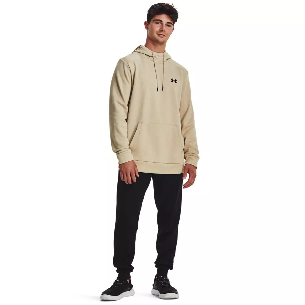 Under Armour Men's Fleece Twist Hoodie - KHAKI