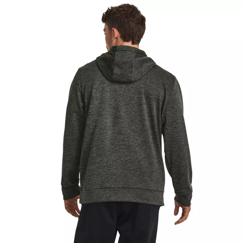 Under Armour Men's Fleece Twist Hoodie - GREEN/BLACK