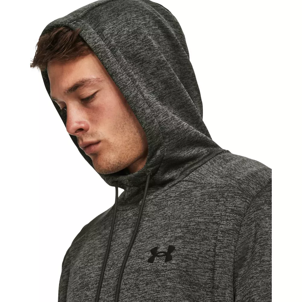 Under Armour Men's Fleece Twist Hoodie - GREEN/BLACK
