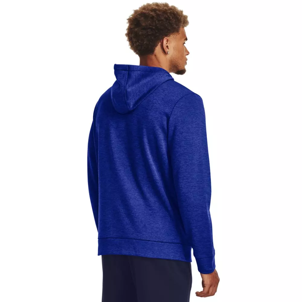 Under Armour Men's Fleece Twist Hoodie - ROYAL/BLACK