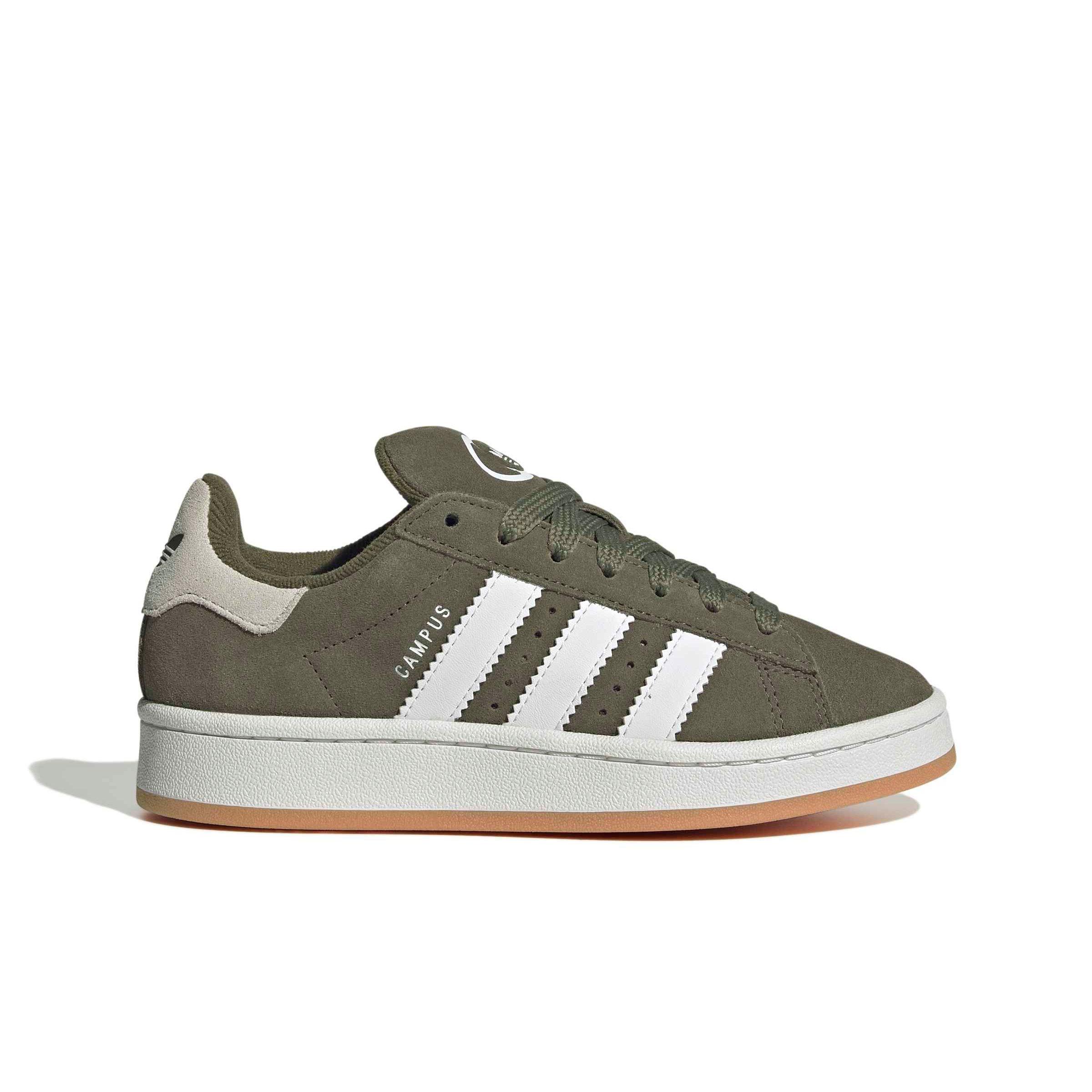 adidas Originals Campus 00s "Olive Strata/Ftwr White/Gum 2" Grade School Boys' Shoe - OLIVE/WHITE/GUM