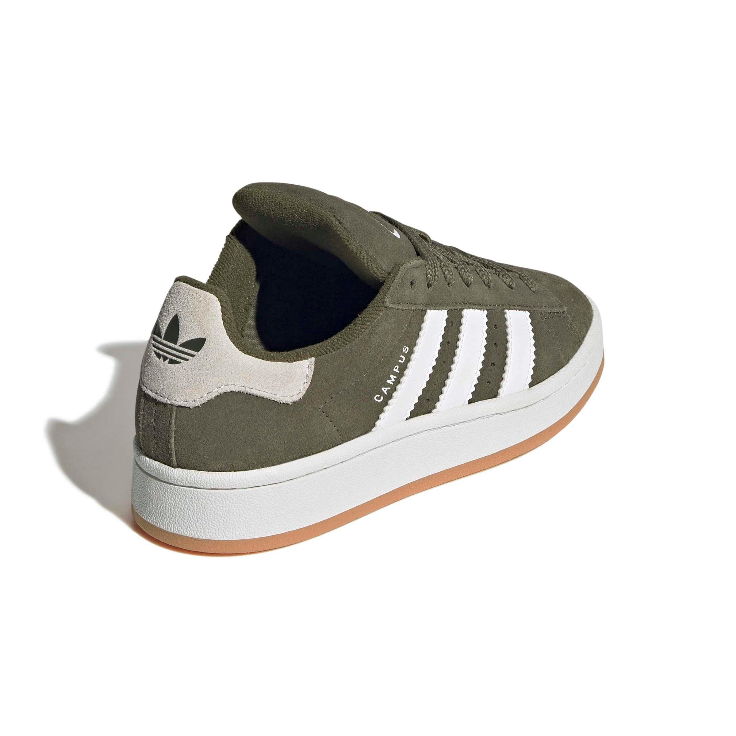 adidas Originals Campus 00s "Olive Strata/Ftwr White/Gum 2" Grade School Boys' Shoe - OLIVE/WHITE/GUM