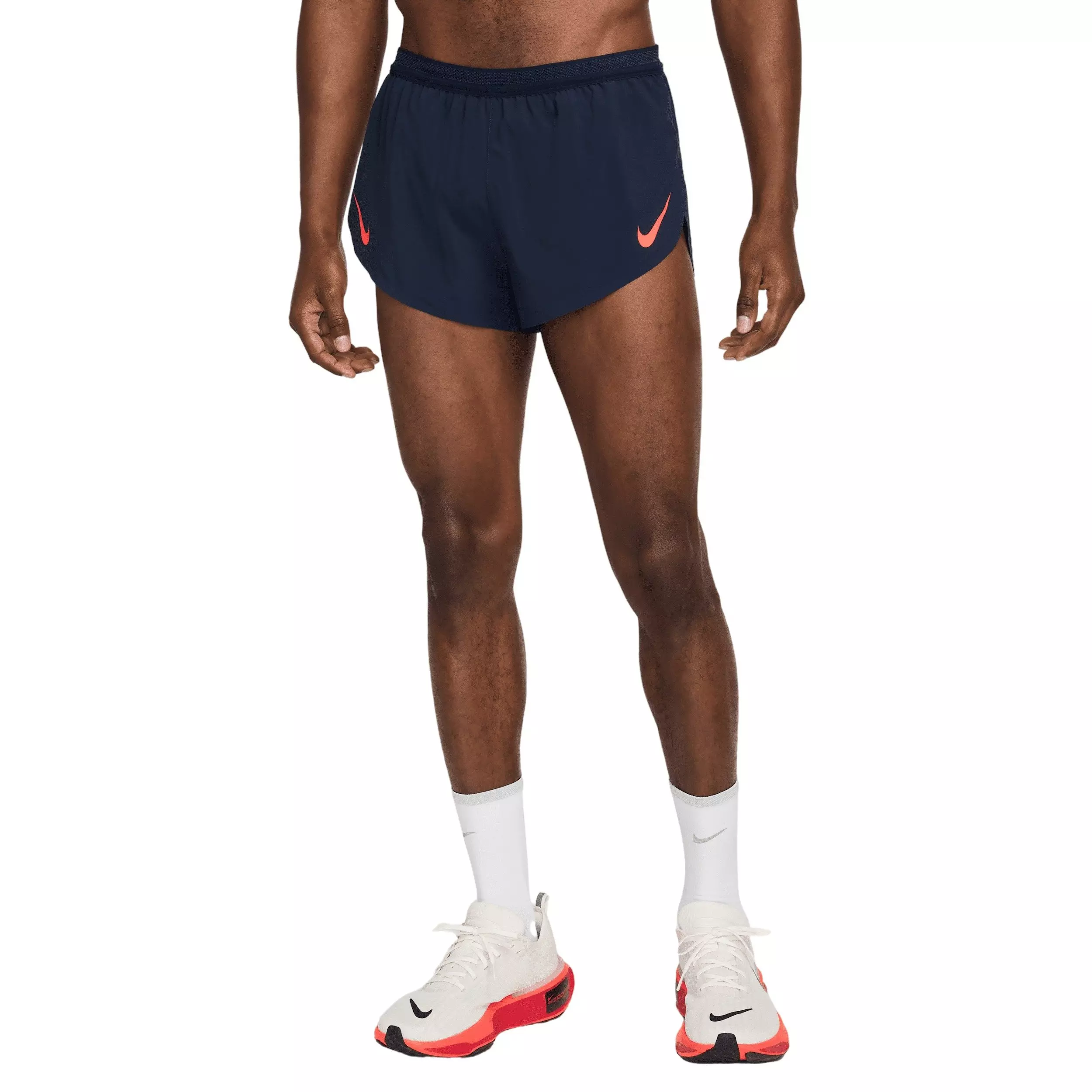 Nike Men's AeroSwift Dri-FIT ADV 2" Brief-Lined Running Shorts -Blue - BLUE