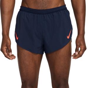Nike Men's AeroSwift Dri-FIT ADV 2" Brief-Lined Running Shorts -Blue