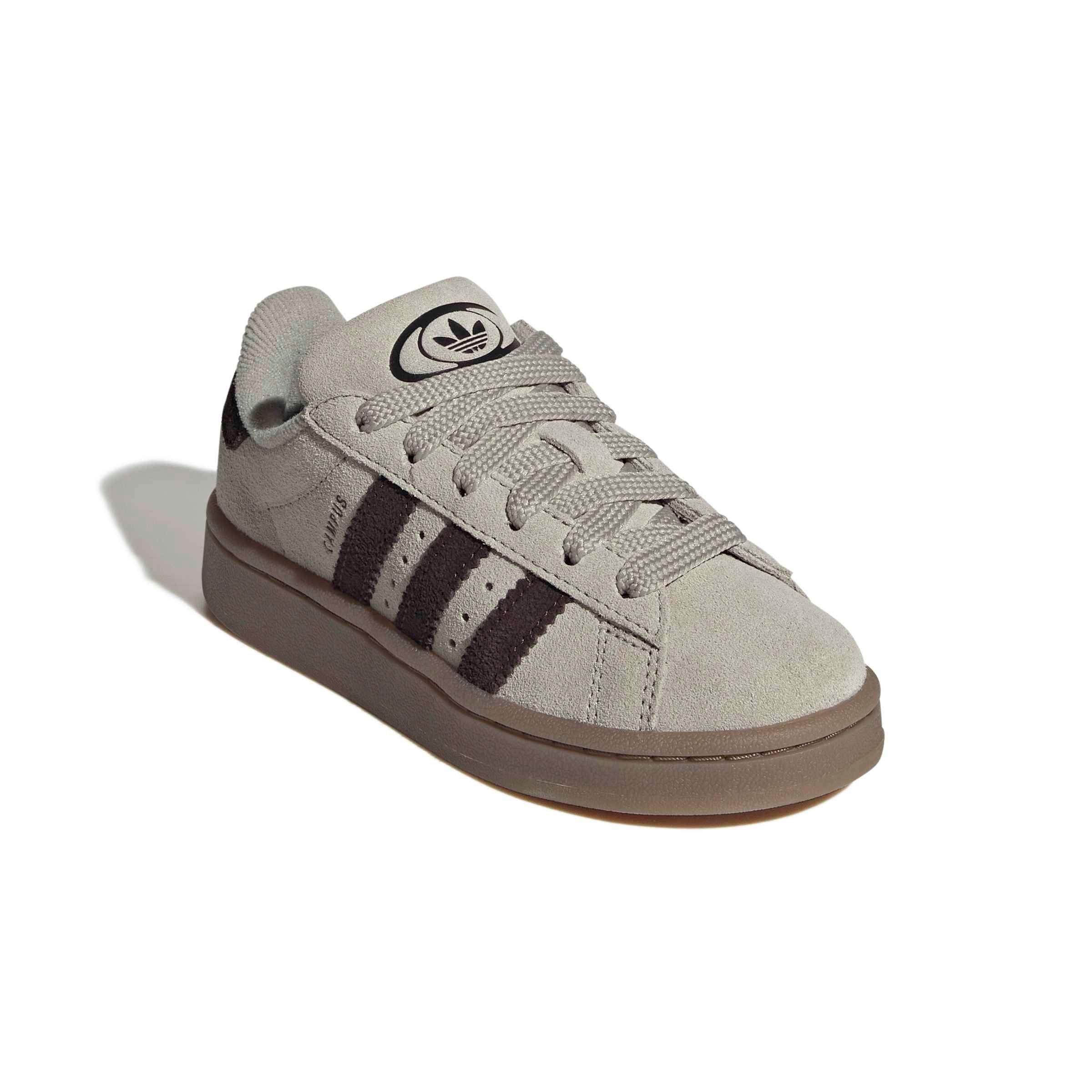 adidas Originals Campus 00s "Sesame/Aurora Coffee/Gum 5" Preschool Girls' Shoe - SESAME/COFFEE/GUM