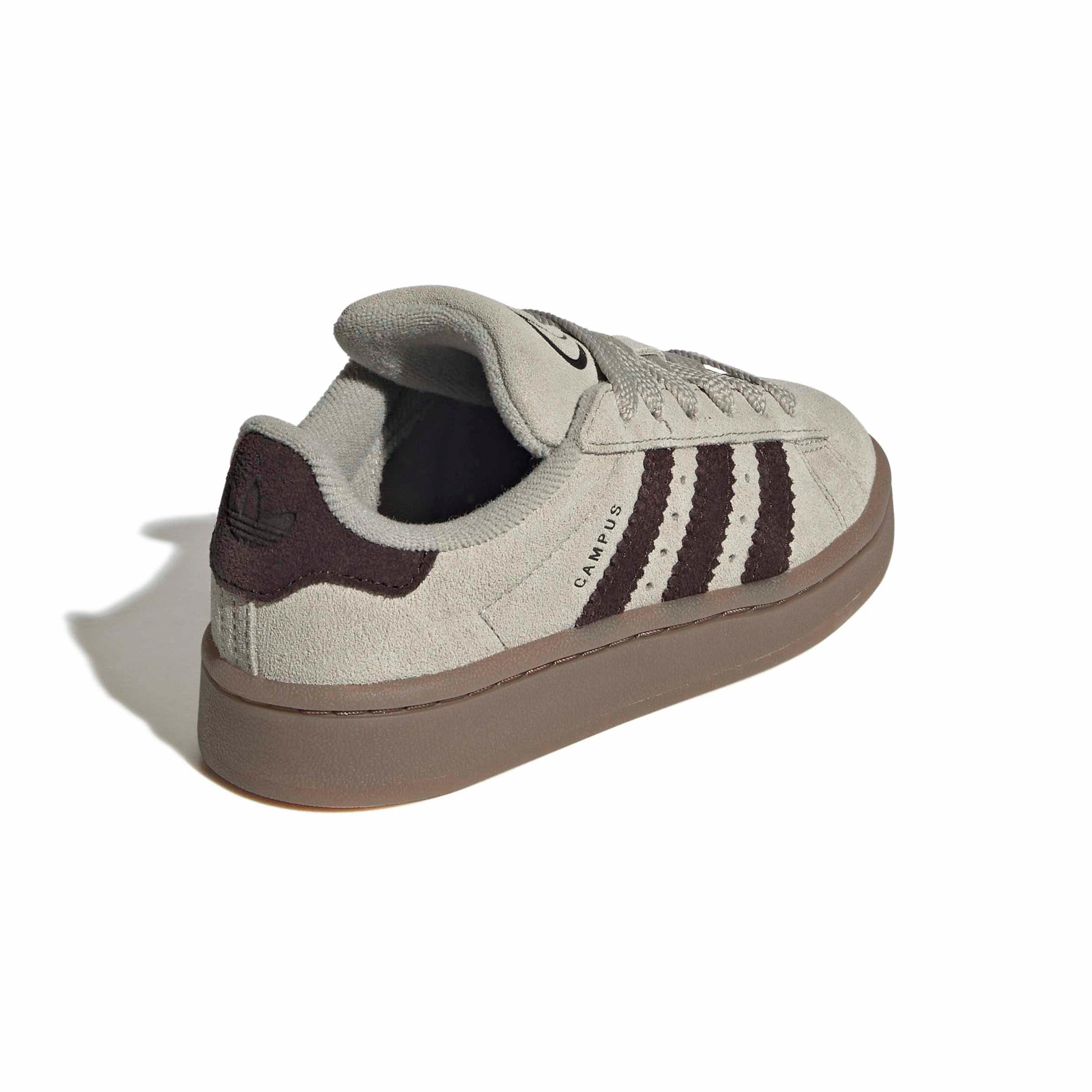 adidas Originals Campus 00s "Sesame/Aurora Coffee/Gum 5" Preschool Girls' Shoe - SESAME/COFFEE/GUM
