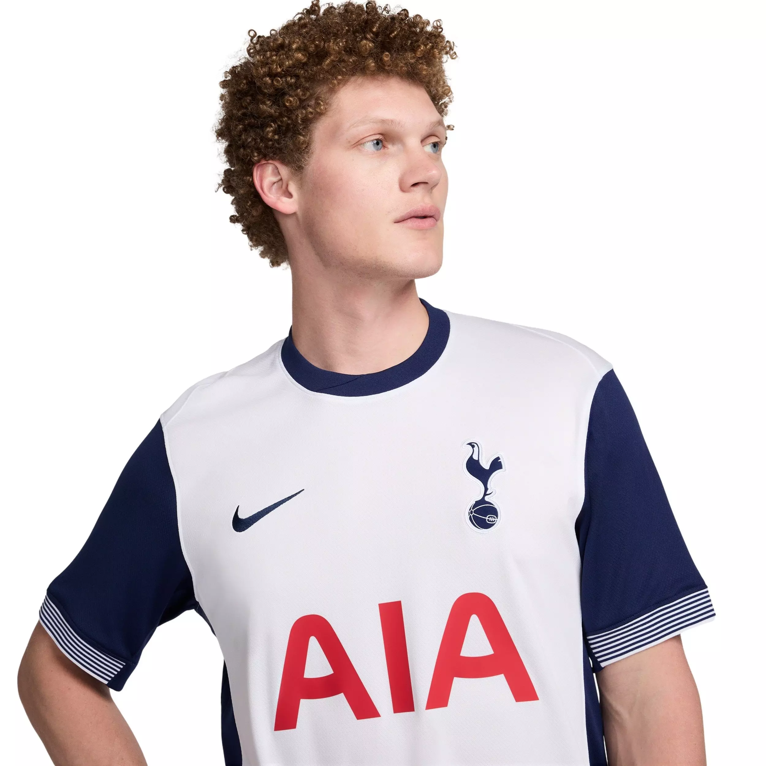Nike Men's Tottenham 2024/25 Stadium Home Jersey -White - WHITE