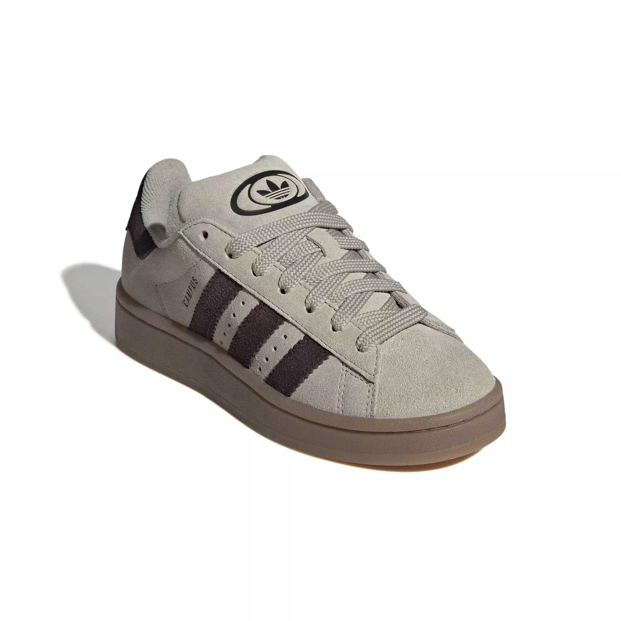 adidas Originals Campus 00s "Sesame/Aurora Coffee/Gum 5" Grade School Girls' Shoe - SESAME/COFFEE/GUM