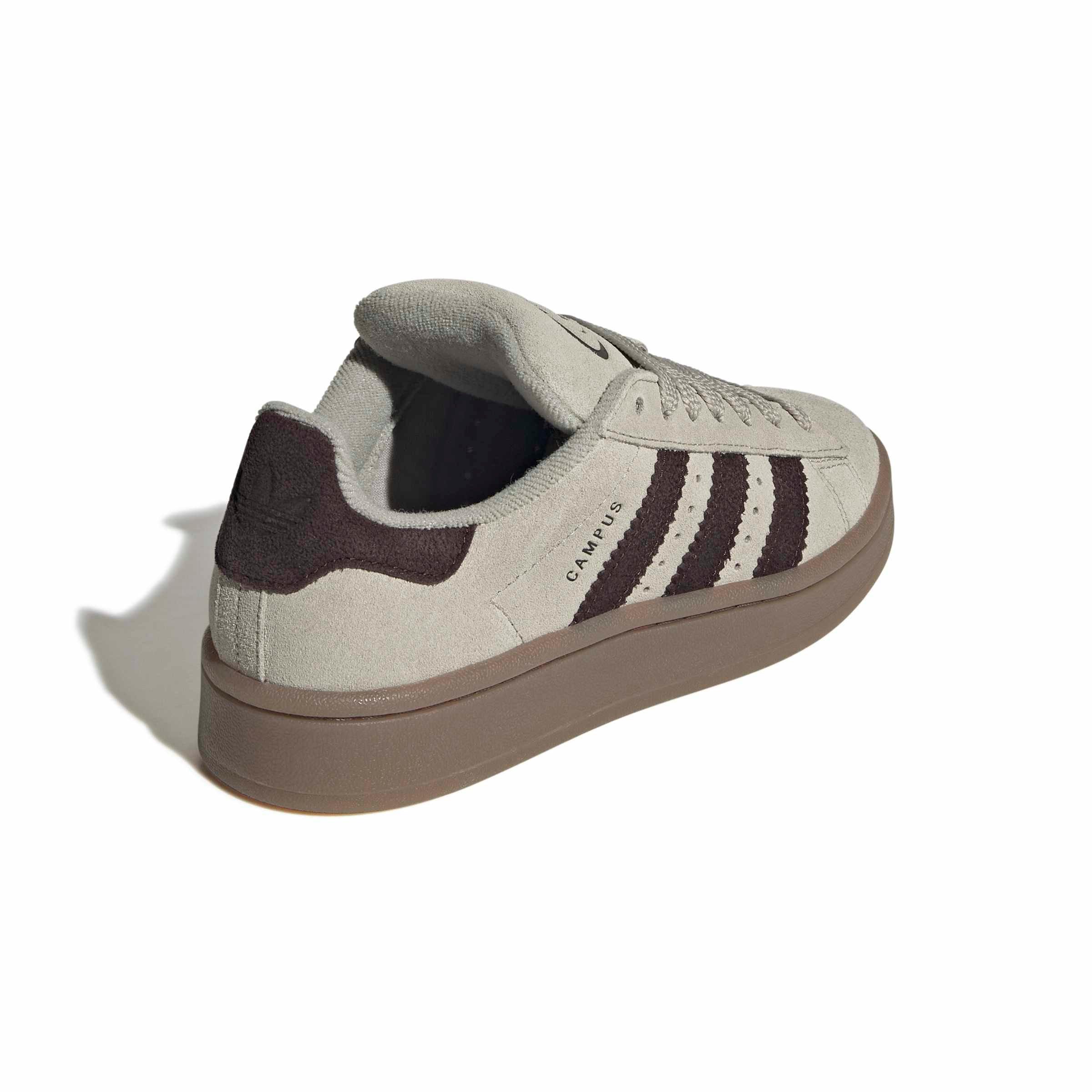 adidas Originals Campus 00s "Sesame/Aurora Coffee/Gum 5" Grade School Girls' Shoe - SESAME/COFFEE/GUM